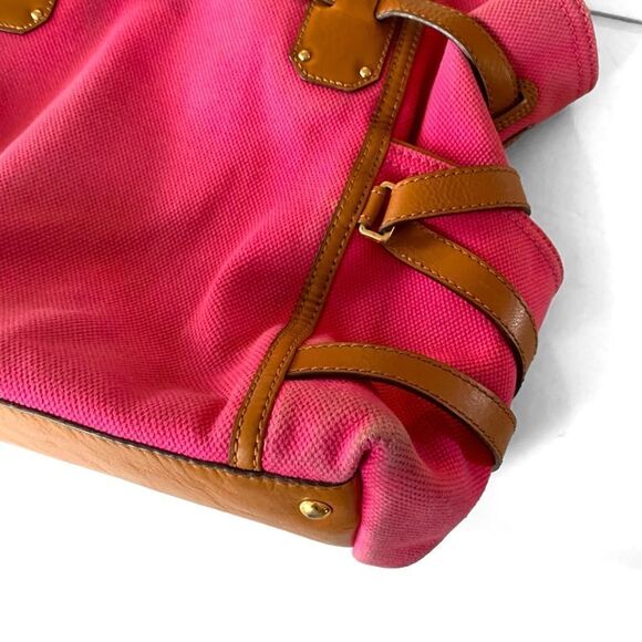 Michael Kors Large Gansevoort Canvas Leather Tote Bag - Picture 5 of 9